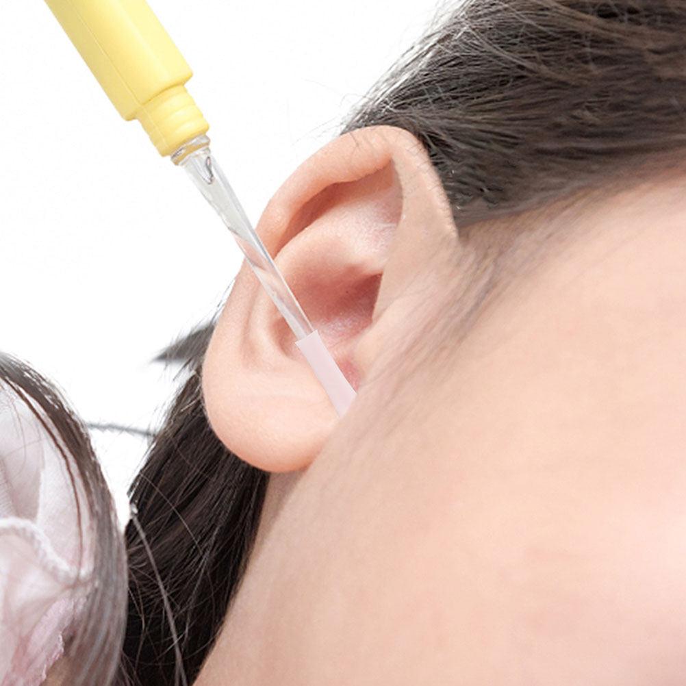 12Pcs Ear Spoon Wax Remover Replacement Covers Soft Flexible Silicone Ear Cleaning Sleeves Easy to Clean Universal Earwax
