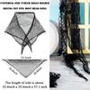 High Elasticity Crochet Hair Net Multipurpose Sleeping Triangle Hairnet Rollers Hairnet  Lady