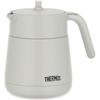 Thermos Vacuum Insulated Teapot Strainer 700ml Light Gray TTE-700 LGY