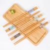 Dianne Natural Bamboo Chopsticks, 10 Pairs