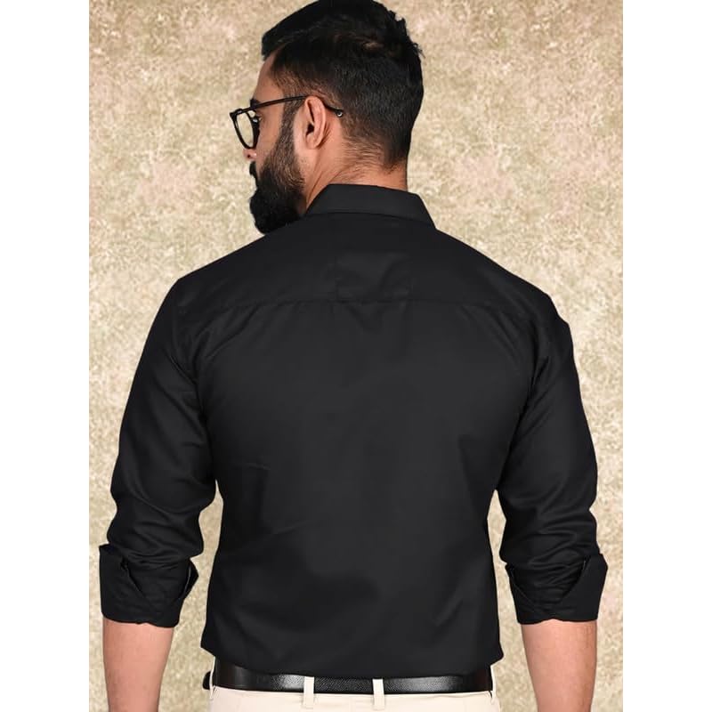 Tee Projekt Casual Shirt for Men Regular Fit Long Sleeve Shirt Suitable for Event Formal Wear