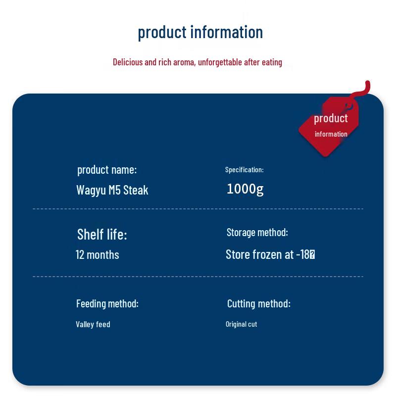 Bistecca di Wagyu Australiano M5 a Fette