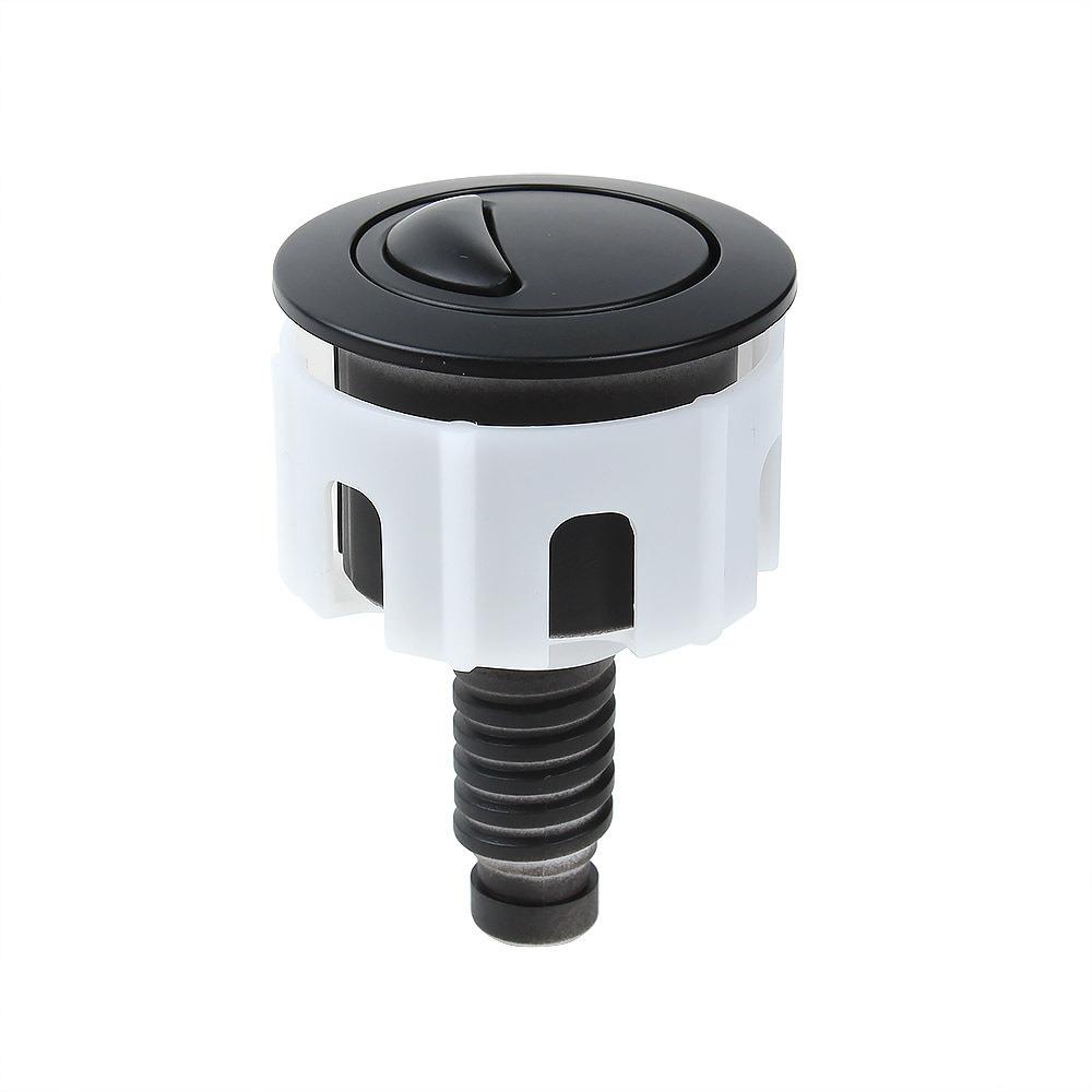 Double Drain Toilet Push Button Round/Elliptical Head Water Tank Button Toilet Seat