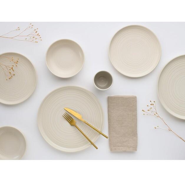 Набор для сервировки стола CreaTable Uno offwhite, 16 шт. (33066)