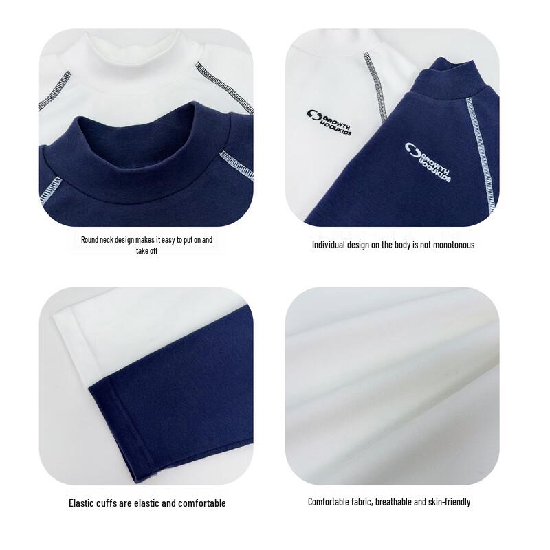 YOYOFAIRY Boys' Long-Sleeve Cotton T-Shirt