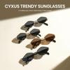 [Cyxus] Sunglasses for Women and Men, Polarized Lenses, UV400 Protection, Slimming Effect, Suitable for Fishing, Driving, Hiking, Travel, and Outdoor