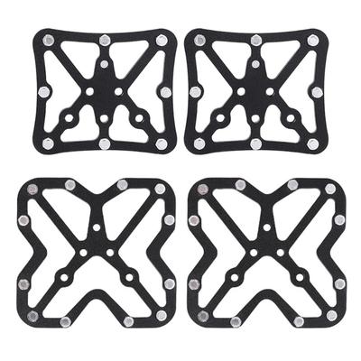 1 Pair Aluminum Alloy Bike Pedal Adapter Platform Adapters Cleats Pedal Clipless Pedal Bicycles Pedal Platform Adapter