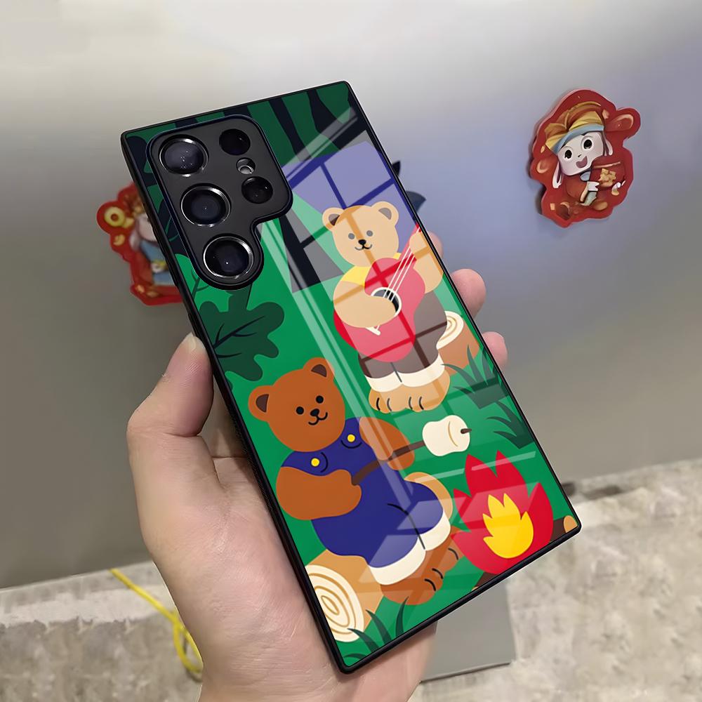 

W-Wiggle W-WiggleS Phone Case For Samsung S26 S25 Ultra S23 S22 S24 S20 Fe S21 Plus A54 A53 A16 Glass Cover Samsung s23fe