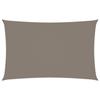 Sunshade Sail - vidaXL - Rectangular - Oxford Fabric - 2.5x5 M - Taupe Color