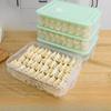 Preservation Storage Multi-layer with Lid dumpling forming machine Home Food Grade Dumplings, Chaotic Freezing Refrigerator, Egg