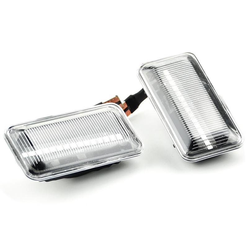 2 Stück Für VW Golf 2 3 Passat B3 Vento Jetta A2 A3 Seat Ibiza 2 Cordoba 1 Dynamische LED Seitenmarkierungsleuchte Blinker Blinkerlampen