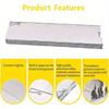 10 Plates Outdoor Gas Stove Wind Shield Foldable Camping Cooking Burner Windproof Screen Aluminium Alloy Picnic Stove Windshield