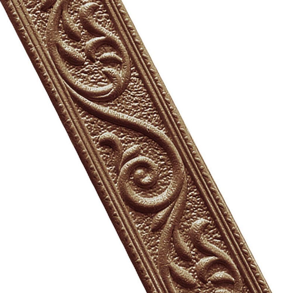 Wall Trim Line 3D Tiles DIY Sticker Decoration Gold