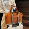 Extensible Yoga Fitness Bag Women's Travel Bag Lightweight Outdoor Canvas Storage Bag
