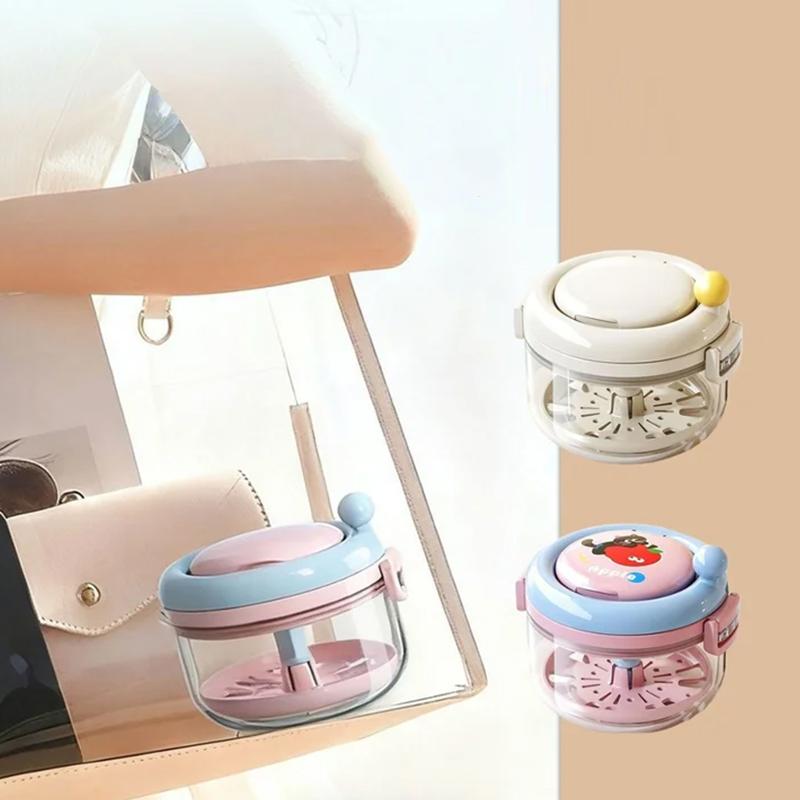 Braces Storage Box, Denture Storage, Rotating Cleaning Box, Invisible Retainer, Drainable, Layered, Portable, Sealed Braces Case
