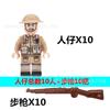 SU-76 Self-Propelled Gun Building Blocks Set Military Weapons Toy with 2 Soldiers Bricks Kit Su76 Christmas Birthday Gifts