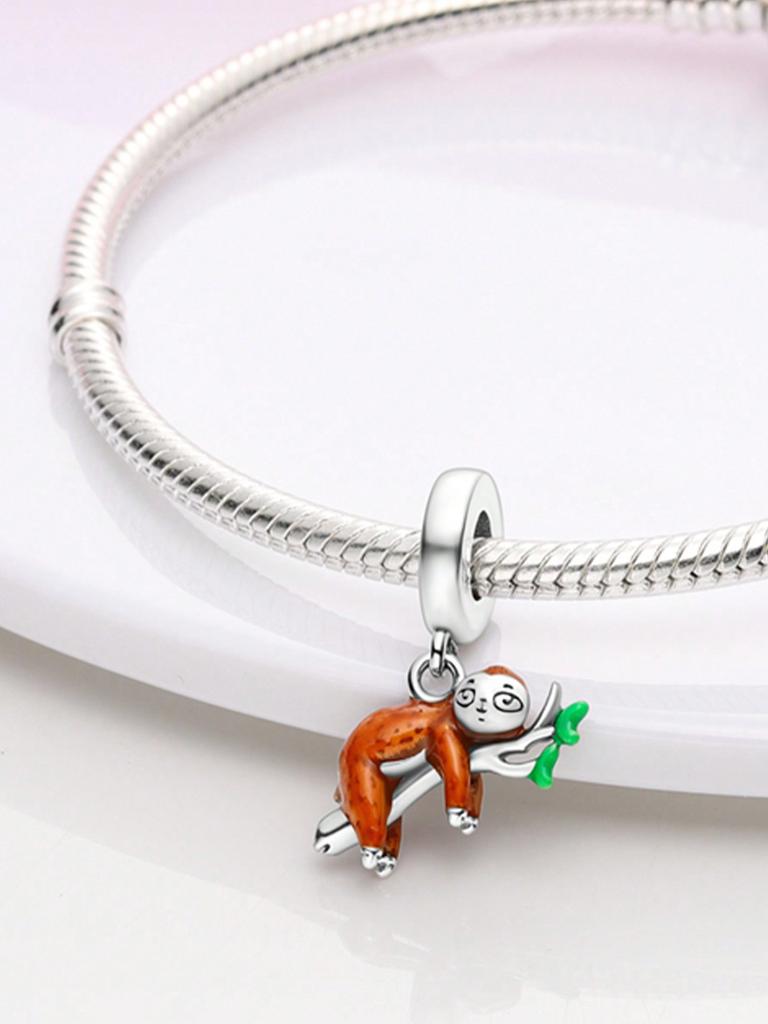 Charms Plata Animals Puppies Tigers Zebras Beads Charm Copper Plated Fit Charms Original Bracelet For Jewelry Making Diy Charm