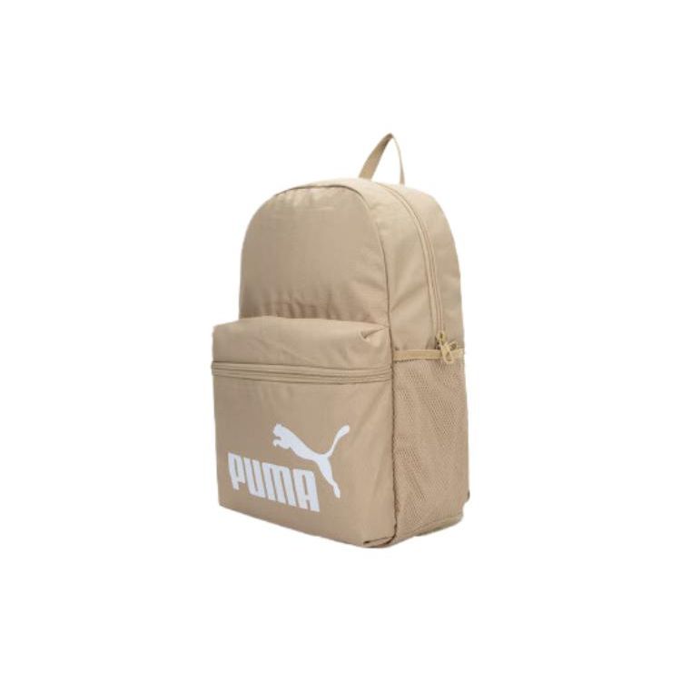 New PUMA Polyester Backpack Regular Unisex Light Brown 079943-16