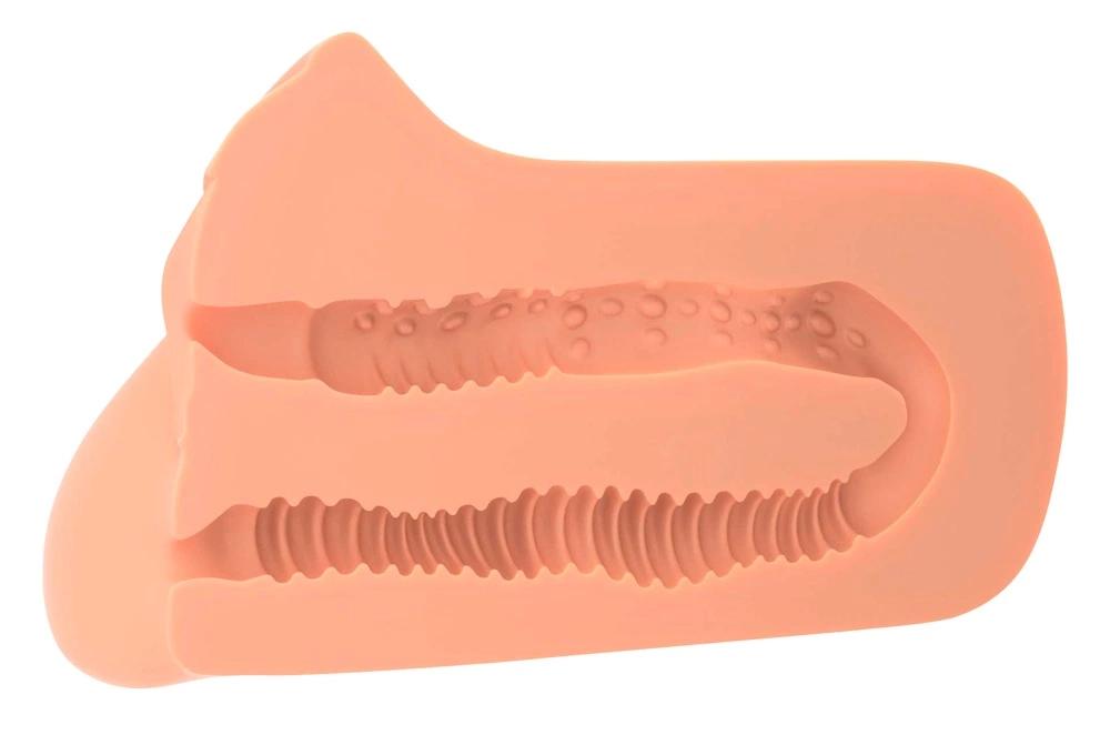 PDX Plus - Masturbator Realistic Vagina with Anus Flesh Color