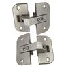 2lots Concealed Door Hinges Folding Door Quiet Hinges Furniture Hinges Close Door Hardware Accessories