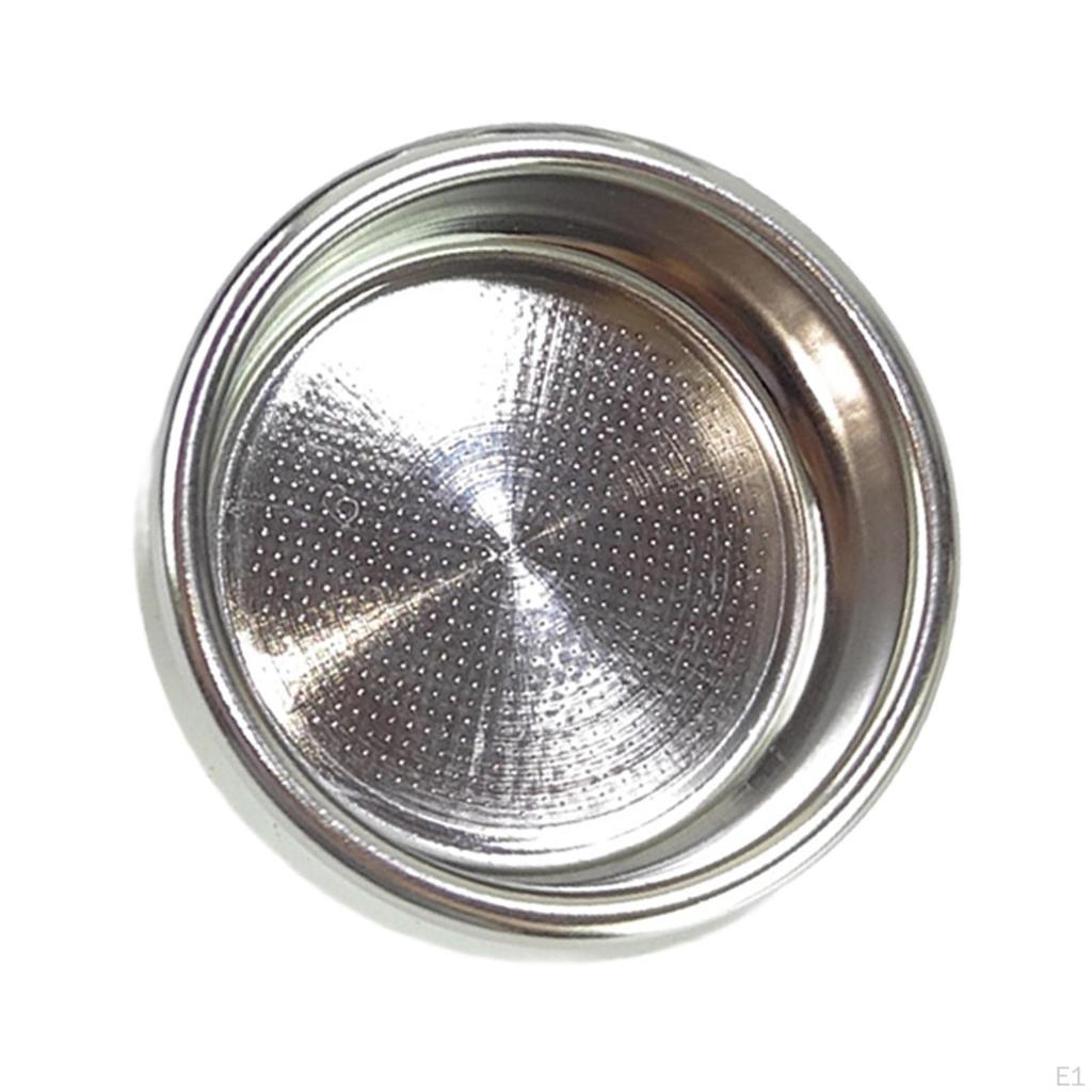 54mm Bottomless Portafilter Coffee Bean Weighing Bowl Comfortable Grip Detachable with Filter Basket