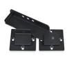 Anti-Rust Door Latch Lock With Screws Fence Latch Heavy-Duty Flip Gate Latch  Sliding Open Door