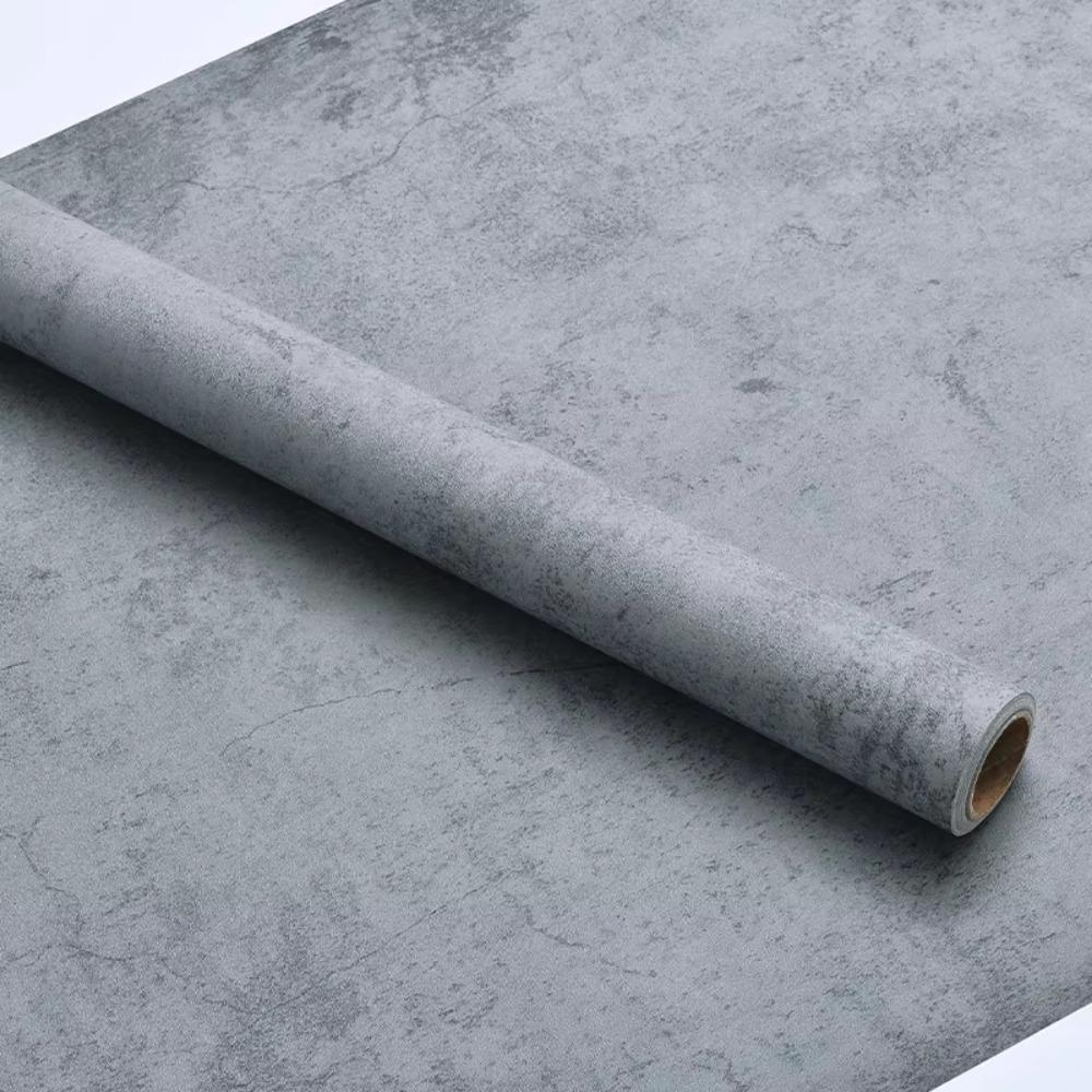 Retro 60cm Floor Sticker PVC Self-adhesive Ceramic Tile Sticker Waterproof Thicken Wall Contact Paper Floor Home Decor