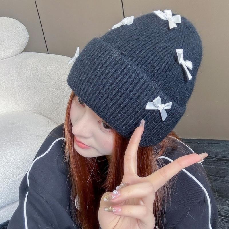 Women Skull Hat for Teens Girls Boys Pink Photo Props Knitted Winter Hat Skull Costume Props Skull Cap