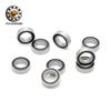 In-stock 6900 2RS Thin-walled Deep Groove Ball Bearing, 10x22x6, High-speed Motor Bearing with Blue Rubber Seal.