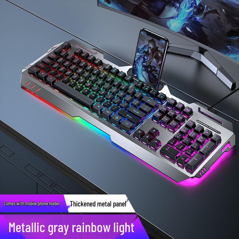 Pioneer GX330 Mechanical-Feel Gaming Keyboard & Mouse Set - Luminous for PC/Laptop