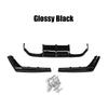 For BMW F80 M3 F82 F83 M4 2015-2020 Car Rear Diffuser Bumper Corner Spoiler Splitter Rear Lip Protector Guard Carbon Fiber Look
