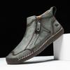 Best-Selling Plus-Size Men's Shoes Outdoor Casual Shoes Flat Shoes Short Boots