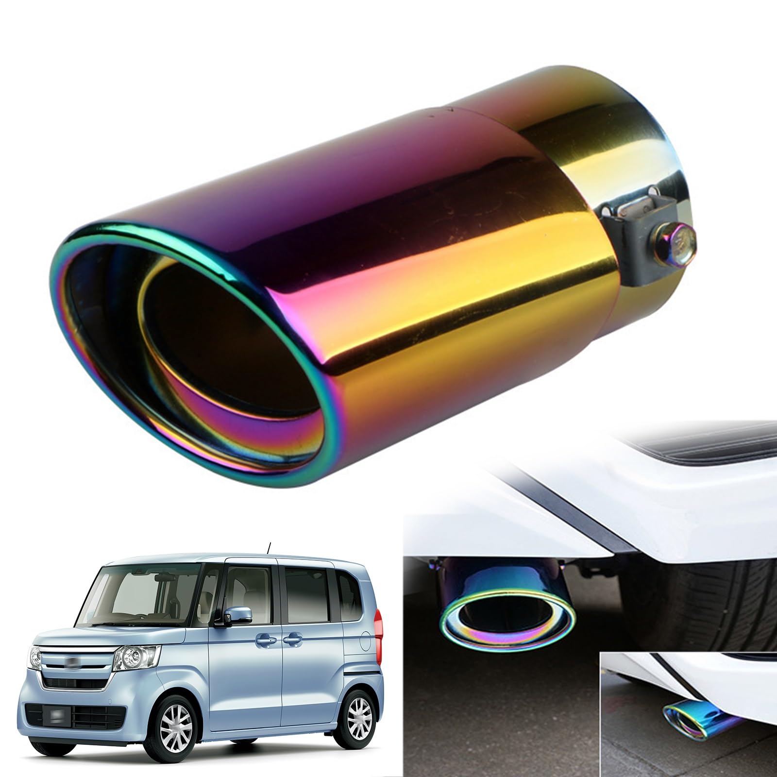 

Honda N-BOX JF3/4 Exclusive Muffler Cutter Car Tailpipe Custom Exhaust straight