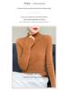 Women's Slim-Fit Semi-High Neck Long Sleeve Knitwear Pullover for Autumn and Winter