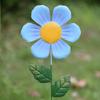 1 Stück Outdoor Garten Dekorative Ornamente Metall Eisen Sonnenblume Sonnenblume Bodenstecker