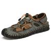 Beach Shoes Summer New Soft Bottom Mesh Hollow Breathable Non-slip Bag Head Sandals Hole Shoes