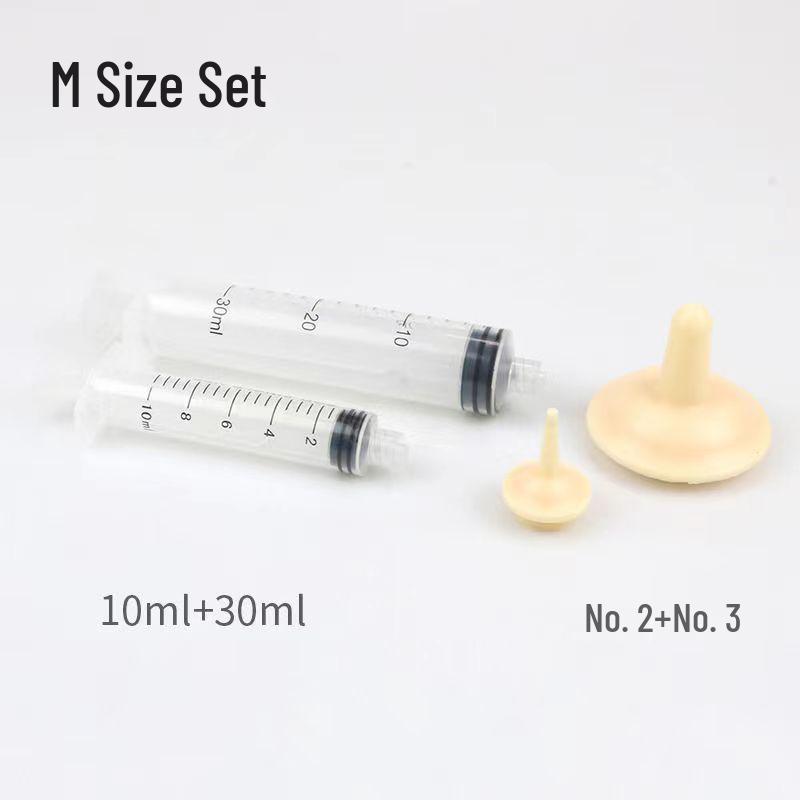 Pet Feeding Syringe with Special Nipple for Cats & Dogs