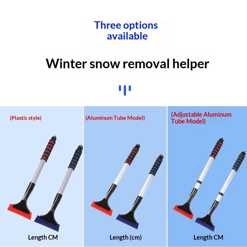 Automobile Oxford Snow Shovel Aluminum Alloy Telescopic Snow Shovel Multifunctional Glass Shovel Snow Shovel Cleaning Scraper Snow Brush