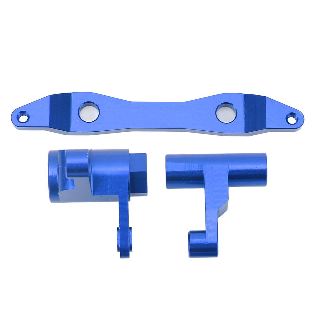 Aluminum Steering Assembly High Strength Lightweight Replacement Steering Set for Racing 1Celsius6 RC Car