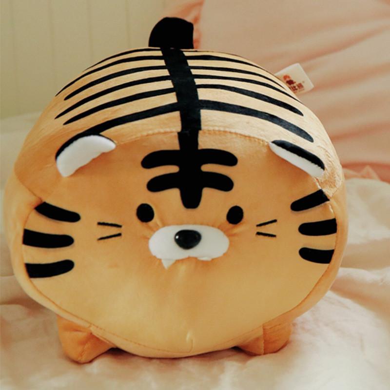 Tiger Creative Zebra Shaped Plush Toy Cushion Pp Cotton Kids Birthday Decor Gift