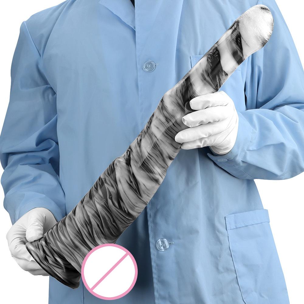 Super Long and Super Large Alternative Animal-shaped Stallion Dildo Butt Plug, Suitable for Hardcore Male and Female Players.