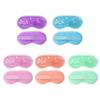 Plush PVC Gel Hot & Cold Eye Mask with Beads - In Stock