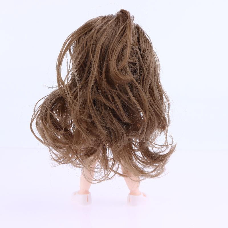 1 Sada Krásná Manga Obličej 16Cm 1/8 Panenky Holé Tělo 3D Skutečné Oči Oblékací Panenka Mini Panenka na Hraní Hračka Děti Dívky Dárek