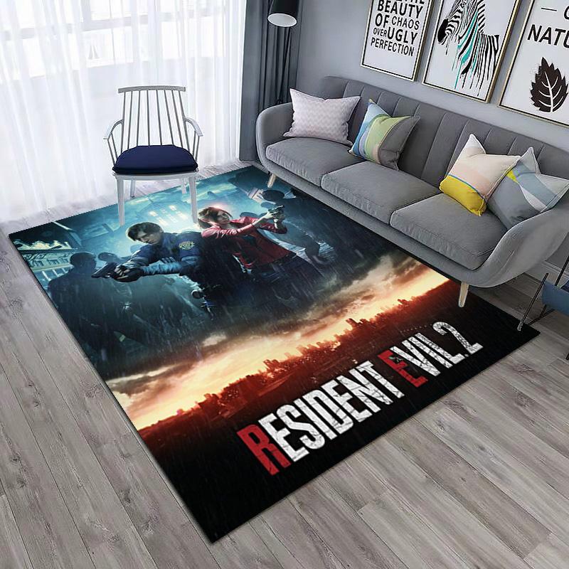 Sci-Fi Game Resident Evil, Umbrella Corporation, Soft Carpet, Home Living Room, Office Chair Pad, Door Mat, Door Mat Carpet U1