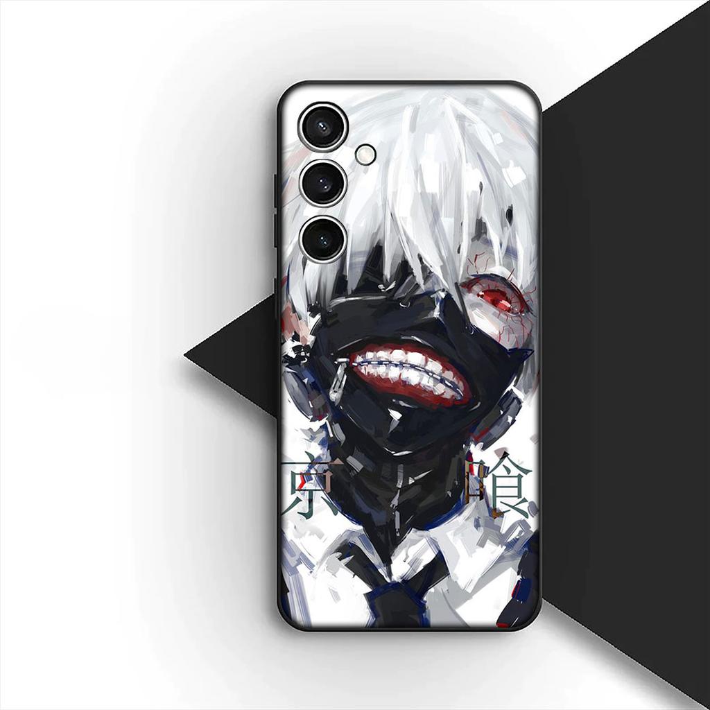 Tokyo Ghoul Ken Kaneki Silicone Cover for Samsung Galaxy S10 Lite S8 S9 Plus A33 A34 A31 70 A71 A72 Note 20 9 8 Coque Phone Case