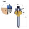 Router Bits Milling Cutter 6mm Cemented Carbides Edge Banding Cutter Engraving Machine Sliver Trimming Milling Cutter