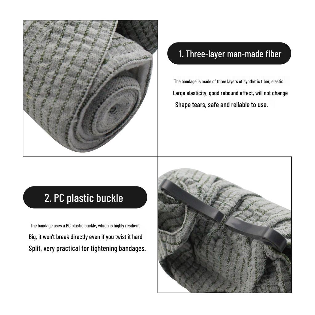 4/6 Inch Israeli Tactical Elastic Bandage - First Aid Hemostatic Tourniquet & Vacuum Compression Bandage