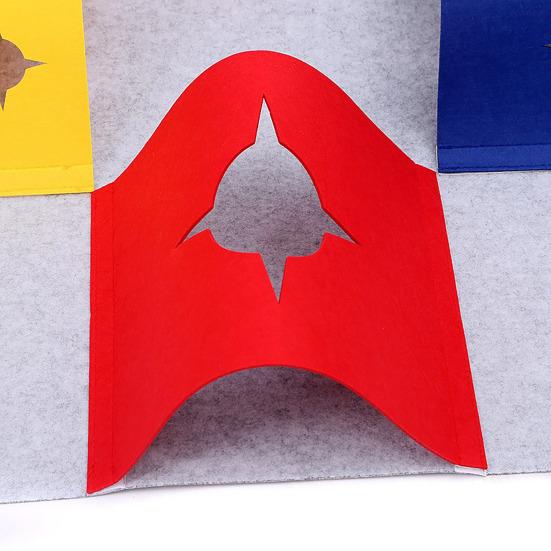 4-in-1 Filz Katzentunnel Interaktives Spielhaus mit Löchern Faltbare Katzenaktivitäts-Spielmatte für Indoor-Bereicherung Kratzfester Haustiertunnel