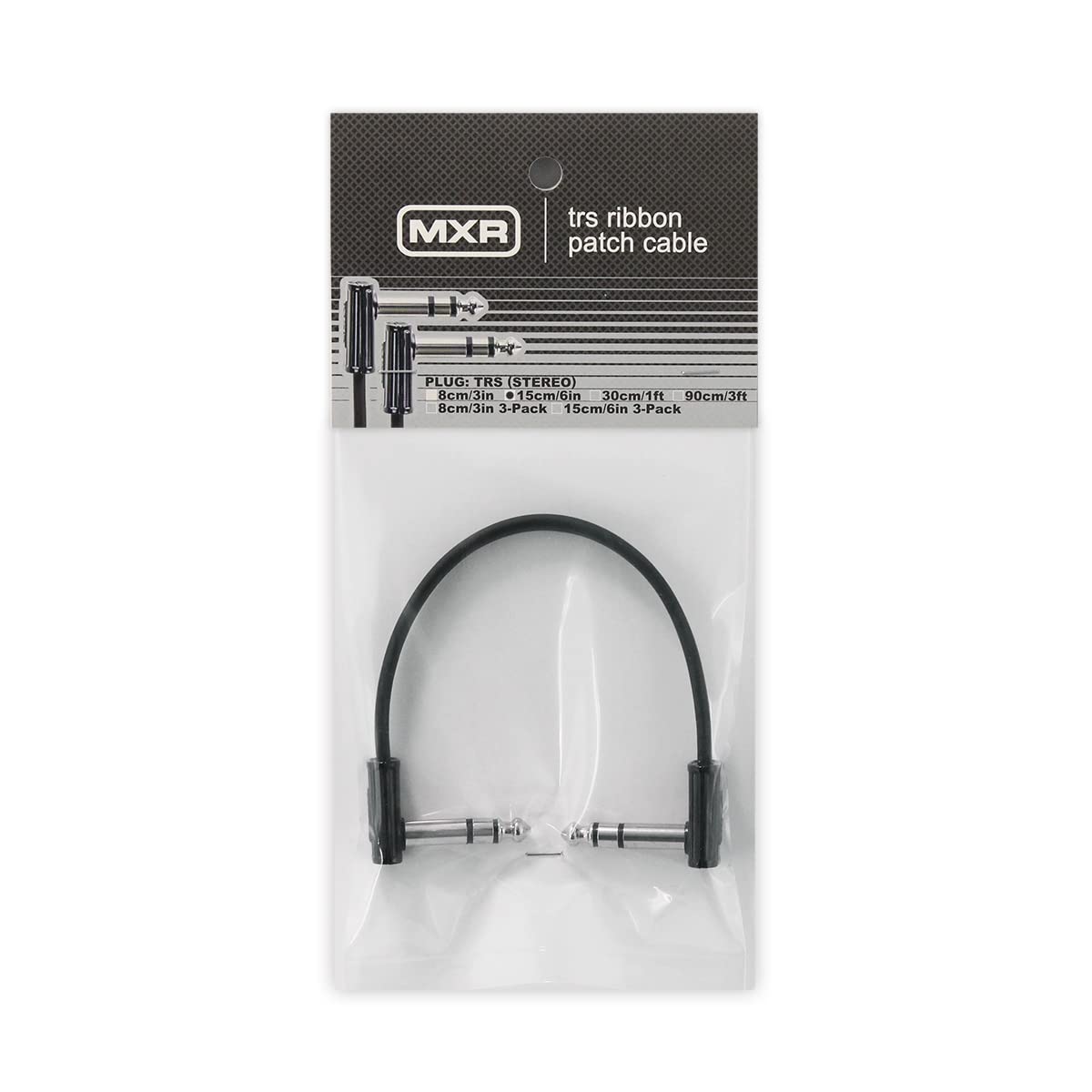 

MXR Ribbon Patch Cable Stereo Specification 15cm TRS RIBBON PATCH CABLE DCISTR06R (6 inches) []