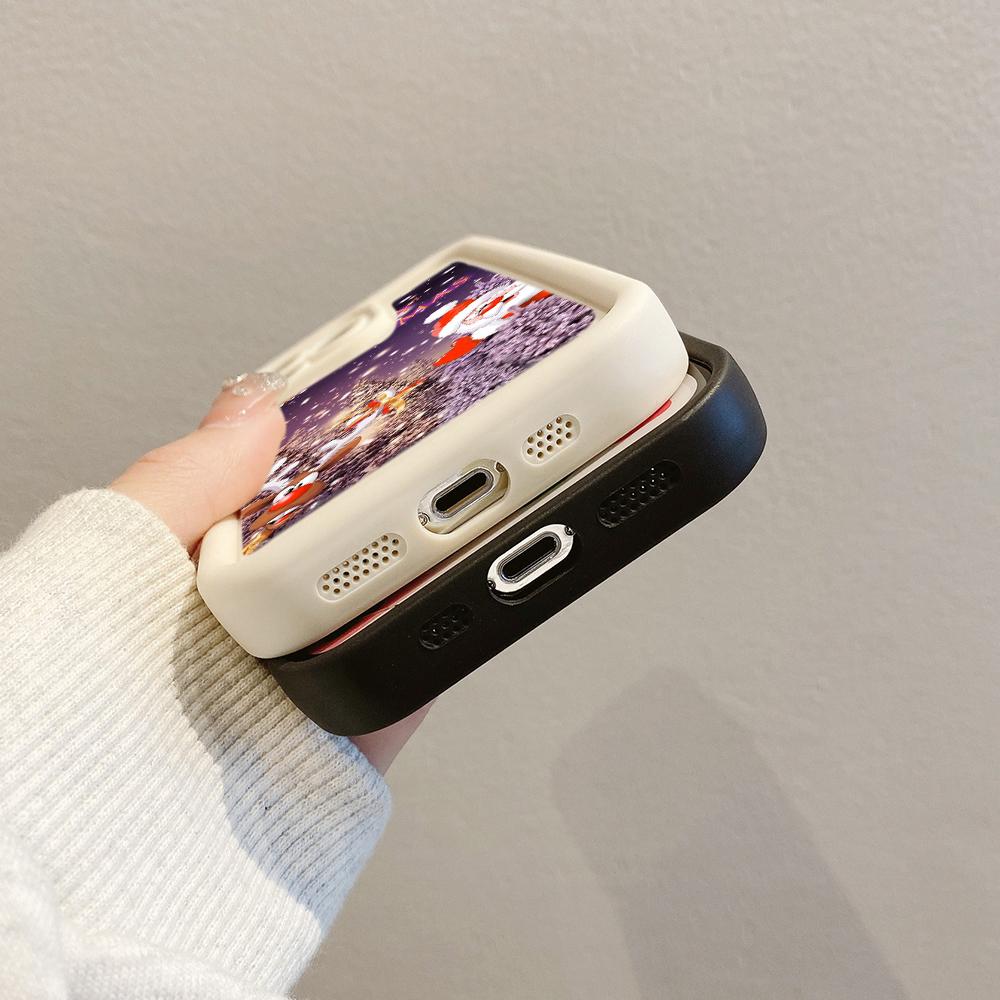 Sky Eye Ladder Soft Case for Samsung A06 A15 A25 A35 A55 S23 S24 FE All Samsung Models Phone Cases Silicone Cover NY29 Merry Christmas Christmas Tree